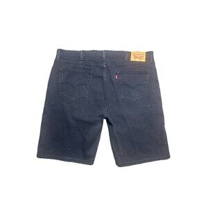 Levi’s 505 Jean Shorts Men’s Size 44 Black Outdoors Streetwear Y2K Denim